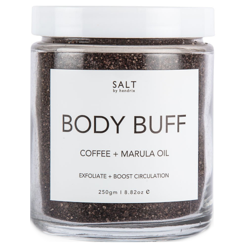 SALT BY HENDRIX Body Buff - Coffee + Marula Oil 250g by SALT BY HENDRIX