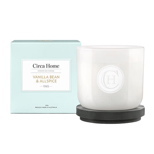 Circa Home Vanilla Bean & Allspice Classic Candle 260g