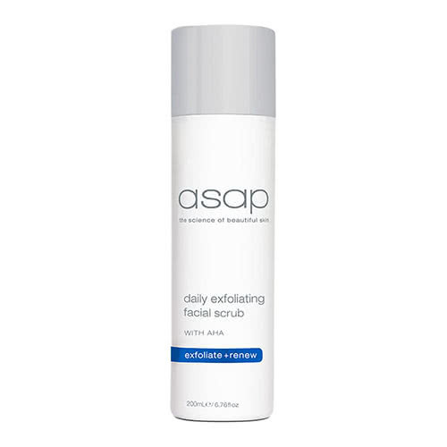 asap daily exfoliating facial scrub 200ml  by asap