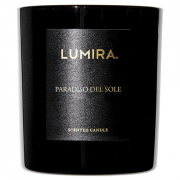 Lumira Black Candle Paradiso del Sole 300g