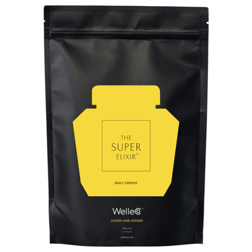WelleCo SUPER ELIXIR Lemon & Ginger Pouch 300g