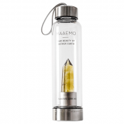 Maaemo Citrine Crystal Infusion Water Bottle