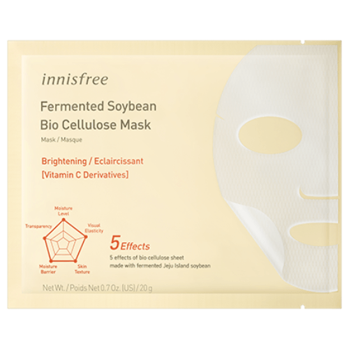innisfree Fermented Soybean Bio Cellulose Mask - Brightening by innisfree