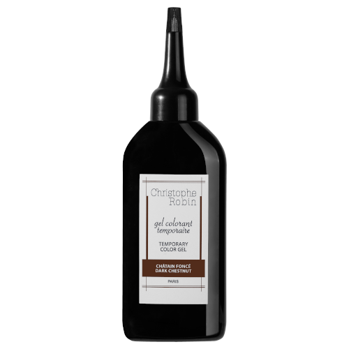 Christophe Robin Temporary Colour Gel - Dark Chestnut