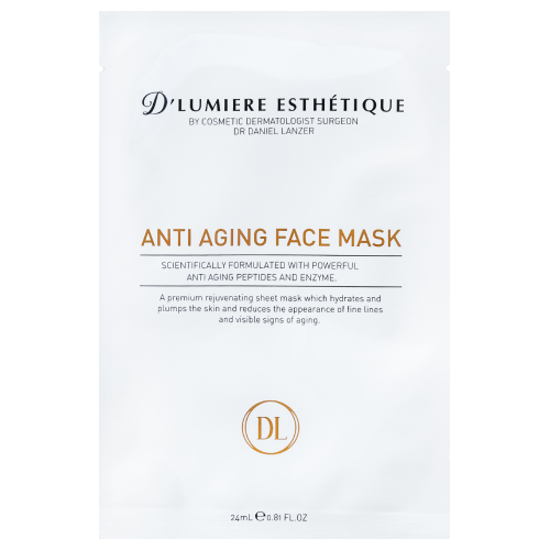 D'Lumiere Esthetique Anti Ageing Face Mask - 4 Pack