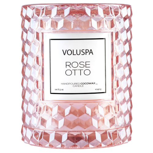 Voluspa Rose Otto Icon Cloche Candle