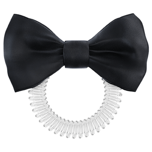 Invisibobble Bowtique True Black