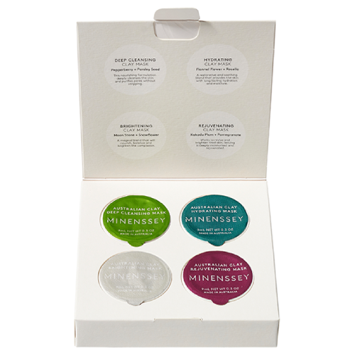Minenssey Australian Clay Mask Exploration Set 4x9ml