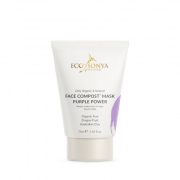 Eco Tan Face Compost Mask Purple Power