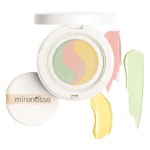 Mirenesse 10 Collagen Cushion Tone Correcting Primer - Multi-Tone