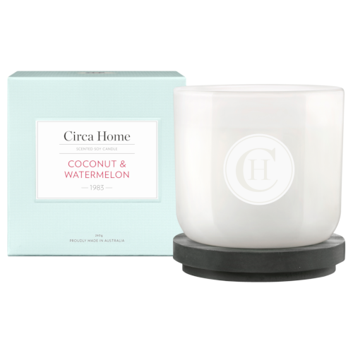 Circa Home Coconut & Watermelon Classic Candle 260g by Circa Home