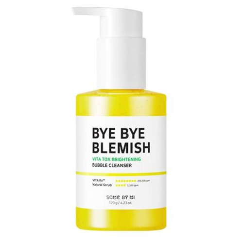 SOME BY MI Bye Bye Blemish Vita Tox Brightening Bubble Cleanser 120g by Some By Mi