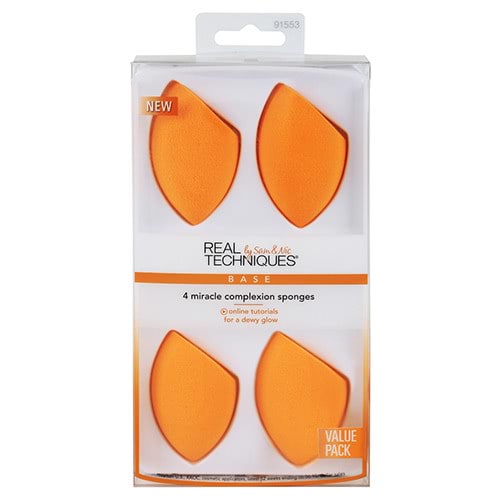 Real Techniques Miracle Complexion Sponge - 4 Pack