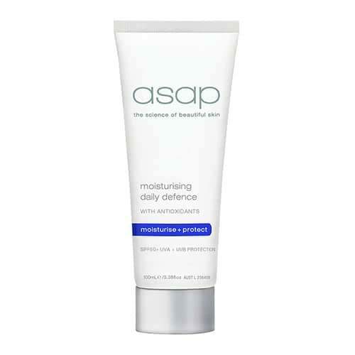 asap moisturising daily defence spf 50+ 100ml by asap