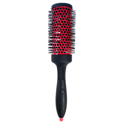 Denman Thermoceramic Hot Curl Soft Touch Handle 43mm Red