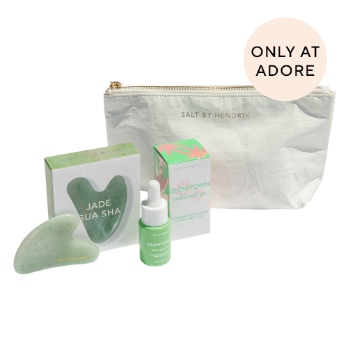 SALT BY HENDRIX Glowtown X - GLOWTOWN 15ml + GUA SHA JADE by SALT BY HENDRIX