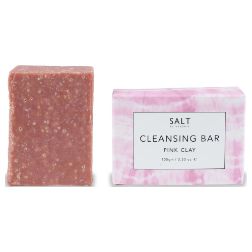 SALT BY HENDRIX Pink Clay Cleansing Bar 100g