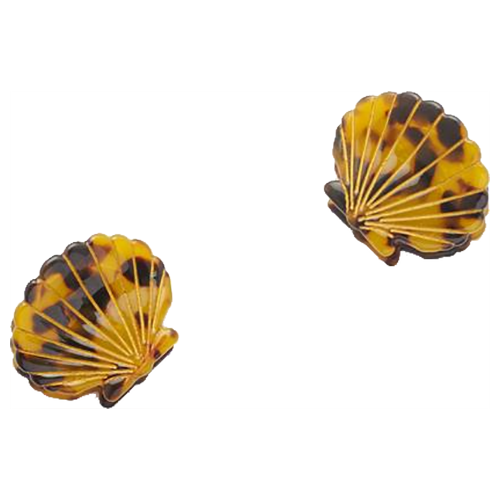 Valet Ursula Shell Clip Duo - Tortoiseshell