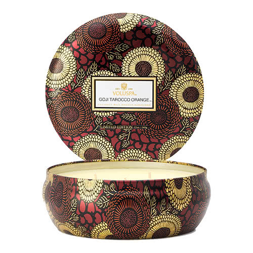 Voluspa Goji Tarocco Orange 3 Wick Candle