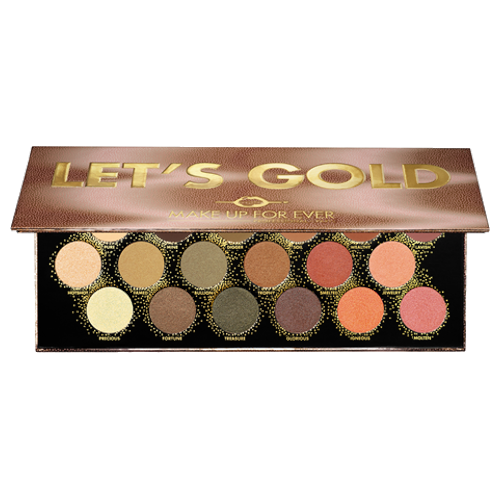 Make Up For Ever Let's Gold Eye Palette