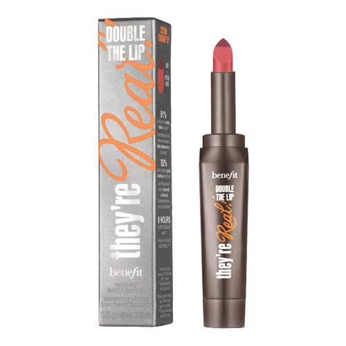 Benefit Cosmetics Lusty Rose Theyre Real! Double The Lip 