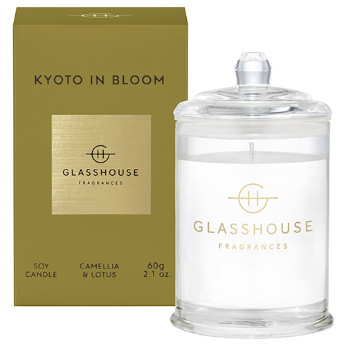 Glasshouse KYOTO IN BLOOM Candle 60g by Glasshouse Fragrances