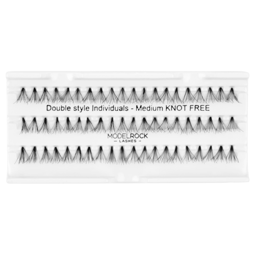 MODELROCK Double Medium Knot Free Lashes
