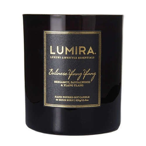 Lumira Glass Candle Balinese Ylang Ylang Reviews + Free Post