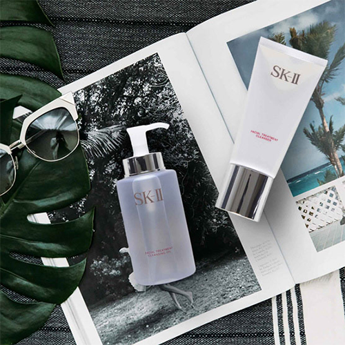 sk-ii facial treatment gentle cleanser รีวิว