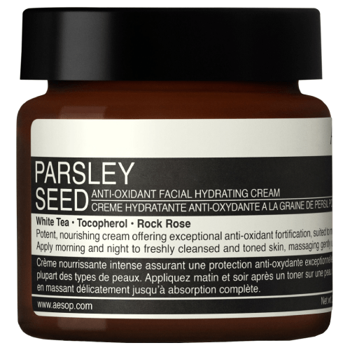 Liečivé účinky petržlenu, Aesop Parsley Seed Anti-Oxidant Facial Hydrating Cream 