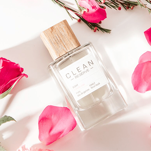 clean reserve perfume blonde rose