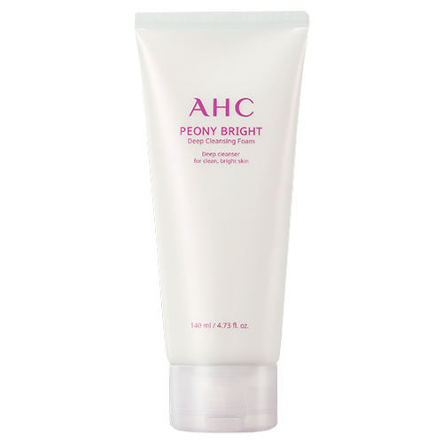 AHC Peony Bright Deep Cleansing Foam 140ml by AHC