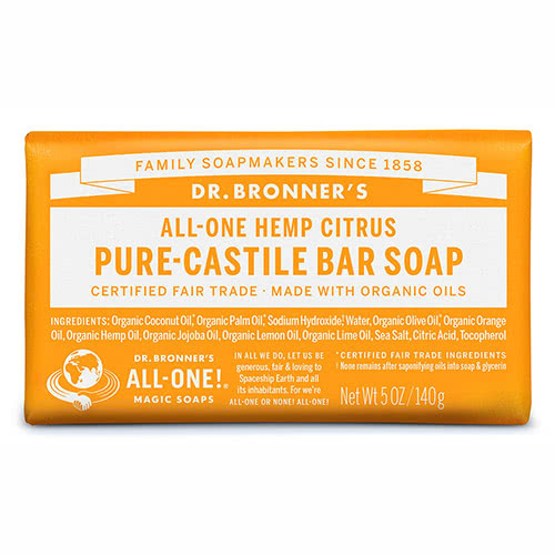 Dr. Bronner Castile Bar Soap - Citrus