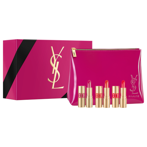 Yves Saint Laurent Rouge Volupte Shine Miniatures Set x3 by Yves Saint Laurent