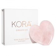 KORA Organics Rose Quartz Heart Facial Sculptor