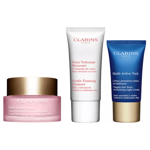 clarins multi active set