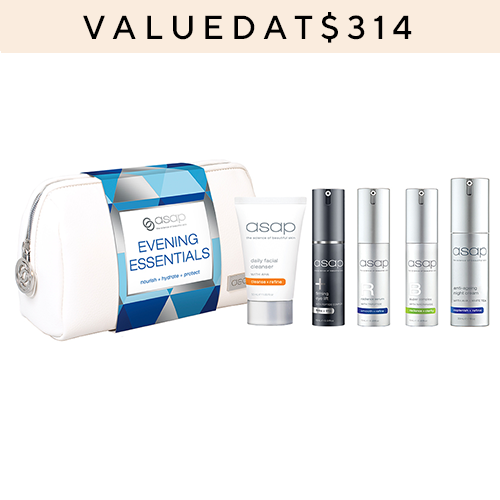 asap evening essentials pack