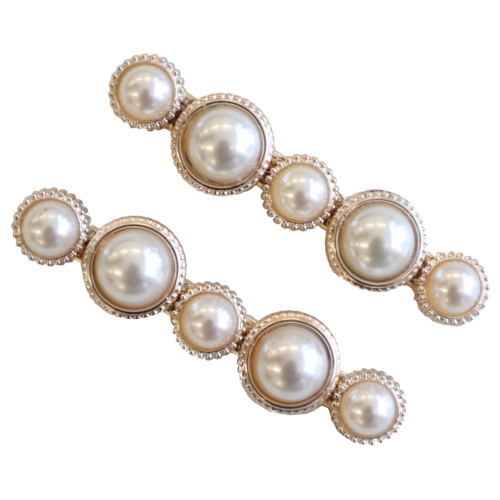 Reliquia Indira Clip Duo- Gold Pearl
