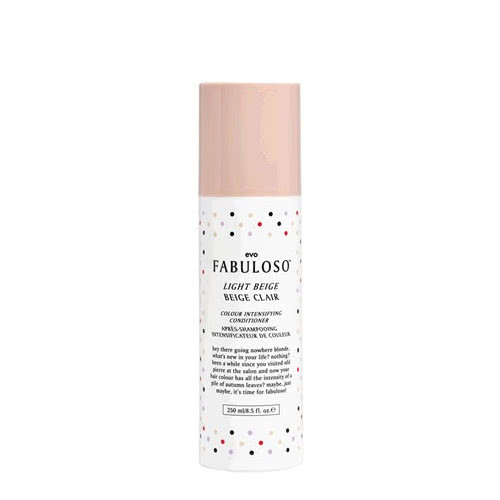 evo fabuloso light beige colour intensifying conditioner 250ml