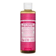 Dr. Bronner Castile Liquid Soap - Rose 237ml