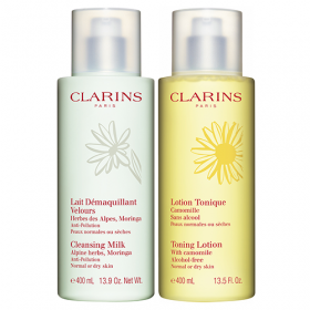 clarins cleansing duo