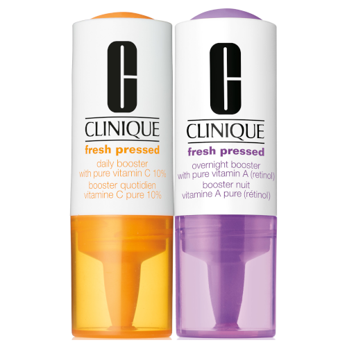 Clinique Fresh Pressed Clinical™ Daily and Overnight Boosters with Pure Vitamins C 10% + A (Retinol) by Clinique