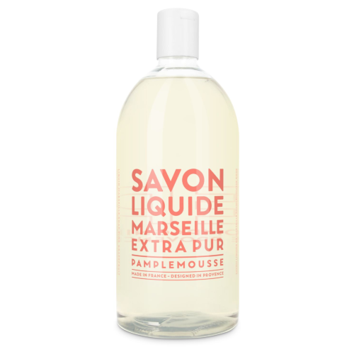 Compagnie De Provence Liquid Marseille Soap Pink Grapefruit 1L Refill