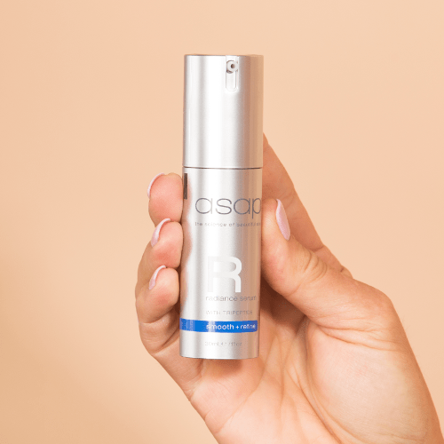 Best Serums For Acne Prone Skin - Asap radiance serum with aha/bha