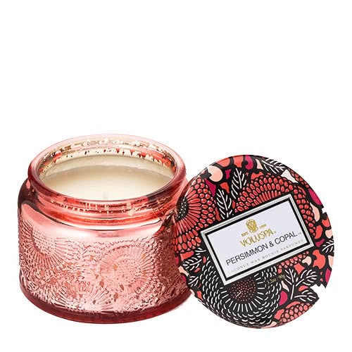 Voluspa Persimmon & Copal Petite Jar Candle