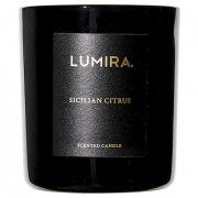 Lumira Glass Candle - Sicilian Citrus Large