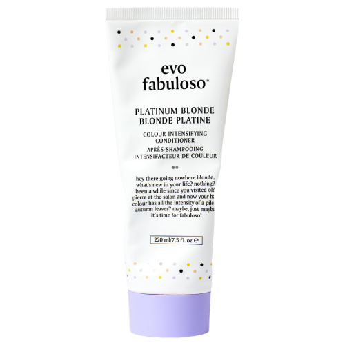 Evo Fabuloso Platinum Blonde Intensifying Conditioner 220ml Tube