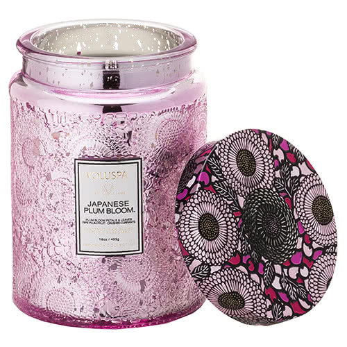 Voluspa Japanese Plum Bloom Jar Candle
