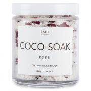 SALT BY HENDRIX Rose Coco-Soak 220g by SALT BY HENDRIX