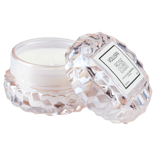 Voluspa Macaron Rose Coloured Glasses Candle